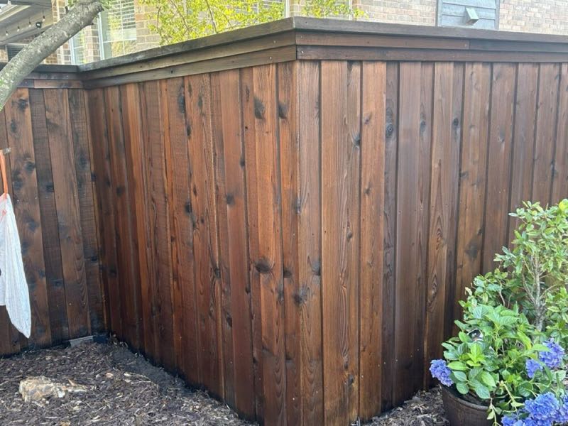 Cedar Privacy Fence in Haltom City